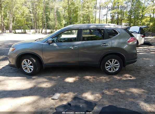 KNMAT2MV1GP726786 2016 NISSAN ROGUE Gray Սալոնի 360 աստիճան տեսք