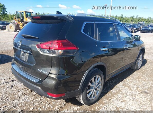 KNMAT2MV1HP513855 2017 NISSAN ROGUE Черный Задняя правая четверть