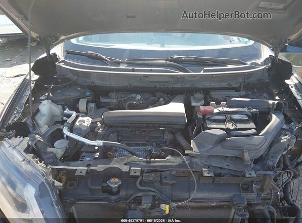 KNMAT2MV1HP513855 2017 NISSAN ROGUE Черный Вид сзади