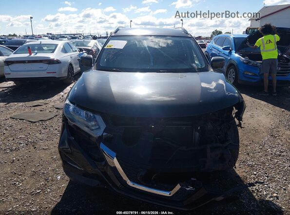 KNMAT2MV1HP513855 2017 NISSAN ROGUE Черный Вид щитка приборов