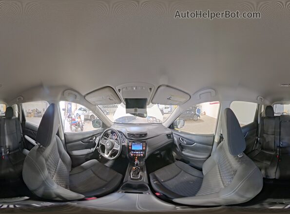 KNMAT2MV1HP522085 2017 NISSAN ROGUE White 