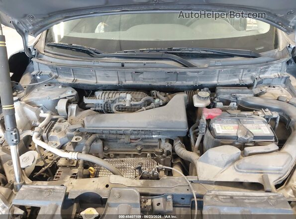 KNMAT2MV1HP583730 2017 NISSAN ROGUE Gray Вид ззаду