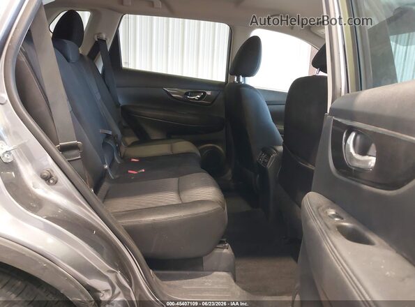 KNMAT2MV1HP583730 2017 NISSAN ROGUE Gray Вид наклейки з VIN-кодом