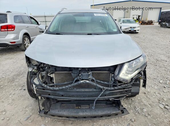 KNMAT2MV1HP601059 2017 NISSAN ROGUE Silver Դիմացի տեսք