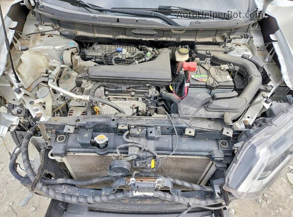 KNMAT2MV1HP601059 2017 NISSAN ROGUE Silver Սալոնի հետևի տեսք
