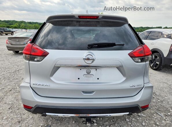 KNMAT2MV1HP601059 2017 NISSAN ROGUE Silver Հետևի տեսք