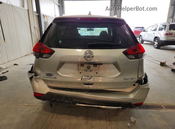 KNMAT2MV1HP609999 2017 NISSAN ROGUE Silver Հետևի տեսք