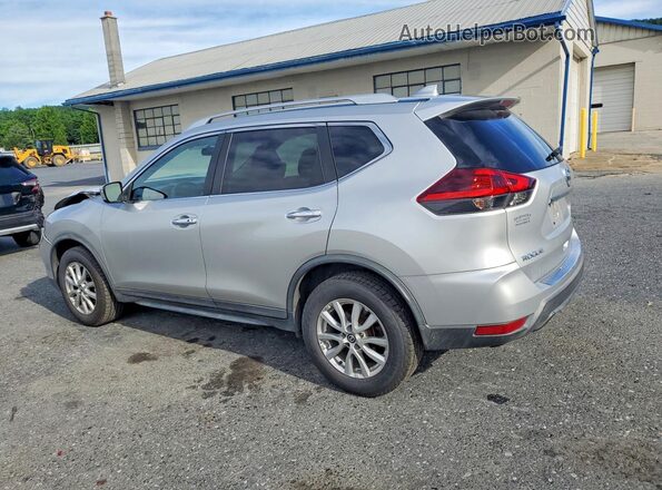 KNMAT2MV1JP503414 2018 NISSAN ROGUE Silver Задня ліва чверть