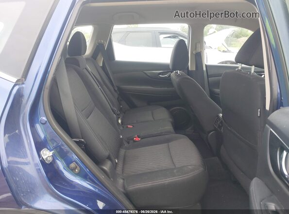 KNMAT2MV1JP538552 2018 NISSAN ROGUE Blue VIN კოდის სტიკერის ხედი