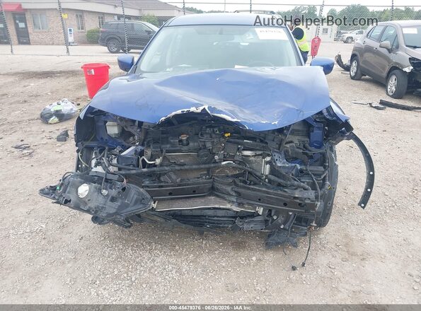 KNMAT2MV1JP538552 2018 NISSAN ROGUE Blue წინა ხედი