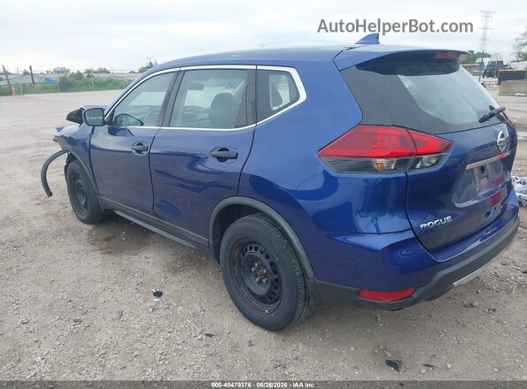 KNMAT2MV1JP538552 2018 NISSAN ROGUE Blue უკანა მარცხენა