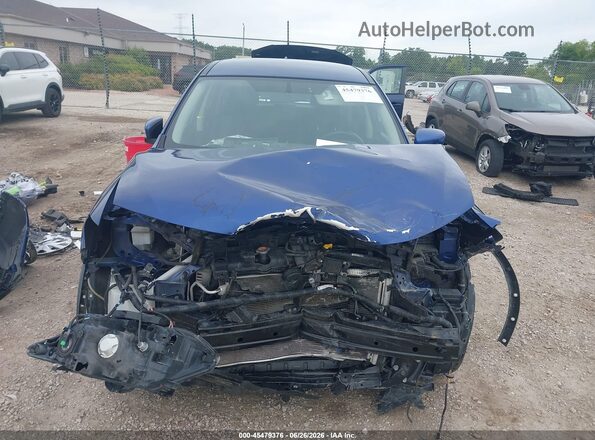 KNMAT2MV1JP538552 2018 NISSAN ROGUE Blue ხელსაწყოთა პანელის ხედი