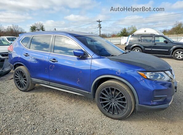 KNMAT2MV1JP562897 2018 NISSAN ROGUE Blue Առջևի աջ