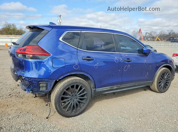 KNMAT2MV1JP562897 2018 NISSAN ROGUE Blue Հետևի աջ
