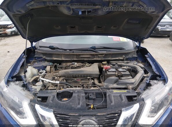 KNMAT2MV1JP569025 2018 NISSAN ROGUE Blue Vista trasera