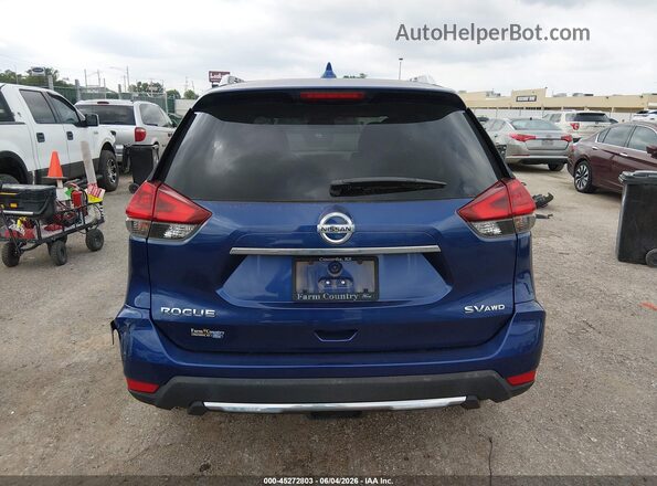 KNMAT2MV1JP569025 2018 NISSAN ROGUE Blue 
