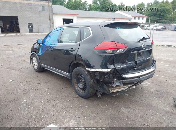 KNMAT2MV1JP589873 2018 NISSAN ROGUE Black Հետևի ձախ