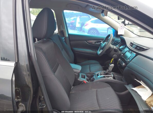 KNMAT2MV1JP589873 2018 NISSAN ROGUE Black Սալոնի դիմացի տեսք