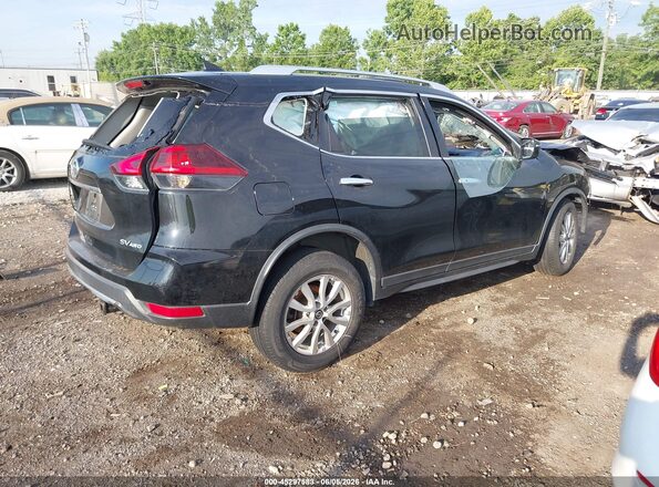 KNMAT2MV1JP599867 2018 NISSAN ROGUE Black Tył prawy
