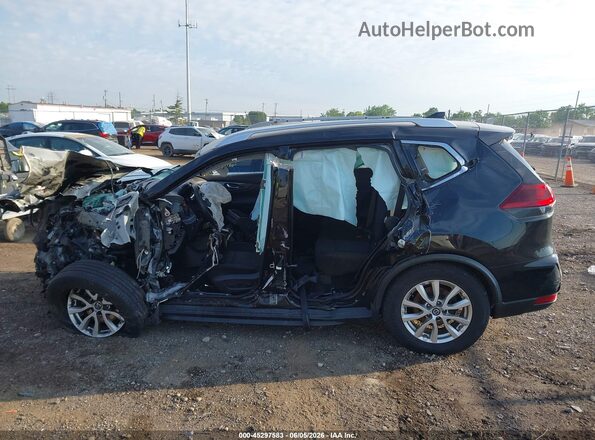 KNMAT2MV1JP599867 2018 NISSAN ROGUE Black Widok wnętrza 360 stopni