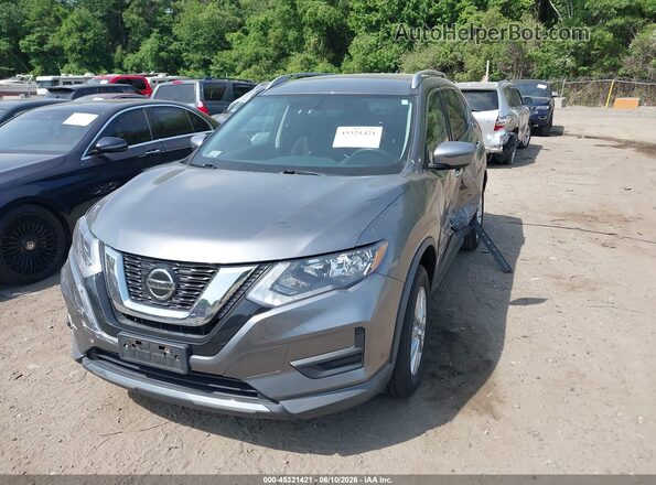 KNMAT2MV1JP617932 2018 NISSAN ROGUE Gray Vista tres cuartos delantera izquierda