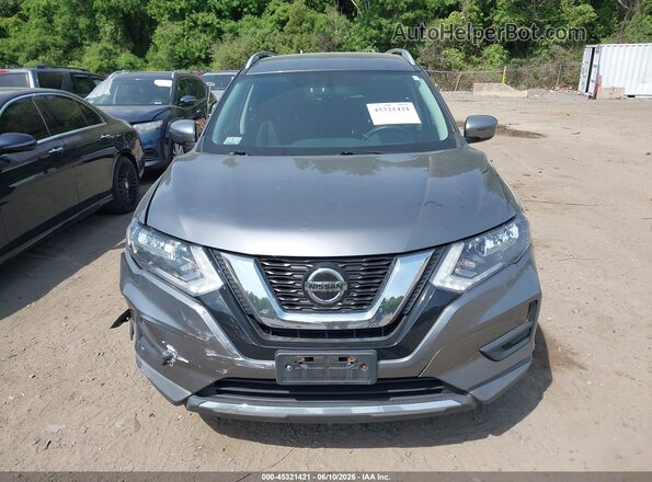 KNMAT2MV1JP617932 2018 NISSAN ROGUE Gray Vista del cuadro de instrumentos