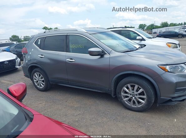 KNMAT2MV1KP549598 2019 NISSAN ROGUE Gray უკანა სალონის ხედი