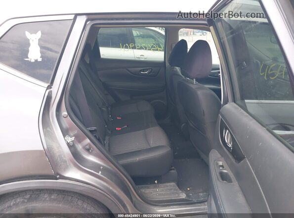 KNMAT2MV1KP549598 2019 NISSAN ROGUE Gray VIN კოდის სტიკერის ხედი