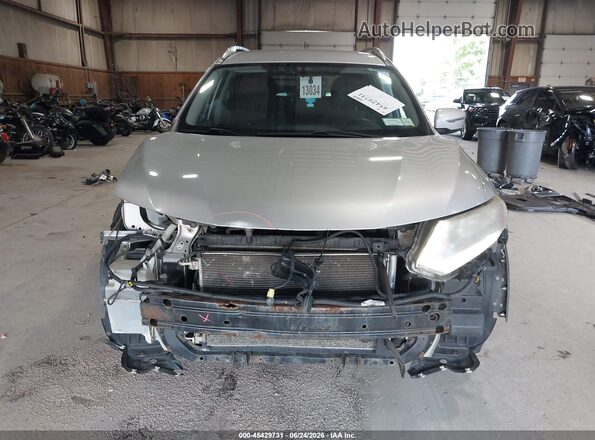 KNMAT2MV2GP599658 2016 NISSAN ROGUE Gray Widok z przodu