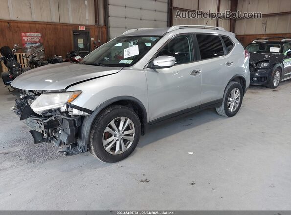 KNMAT2MV2GP599658 2016 NISSAN ROGUE Gray Przód lewy