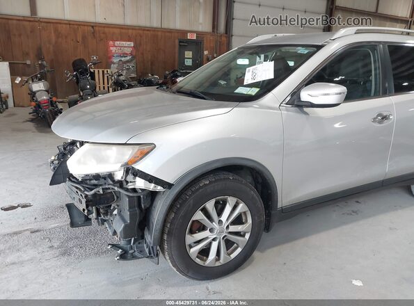 KNMAT2MV2GP599658 2016 NISSAN ROGUE Gray Widok wnętrza 360 stopni