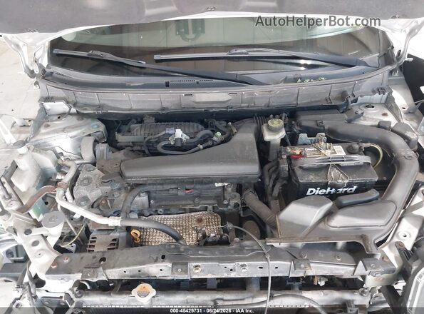 KNMAT2MV2GP599658 2016 NISSAN ROGUE Gray Widok z tyłu