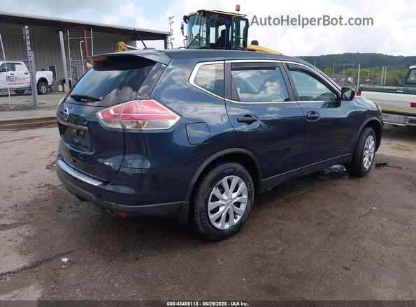 KNMAT2MV2GP603028 2016 NISSAN ROGUE Blue Trasero derecho