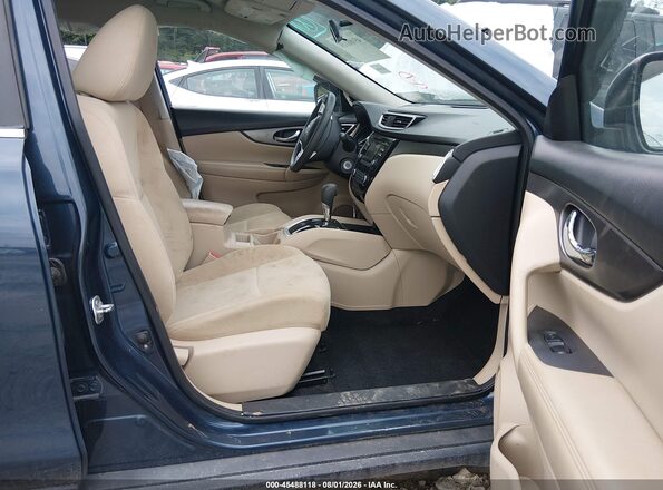 KNMAT2MV2GP603028 2016 NISSAN ROGUE Blue Vista interior delantera