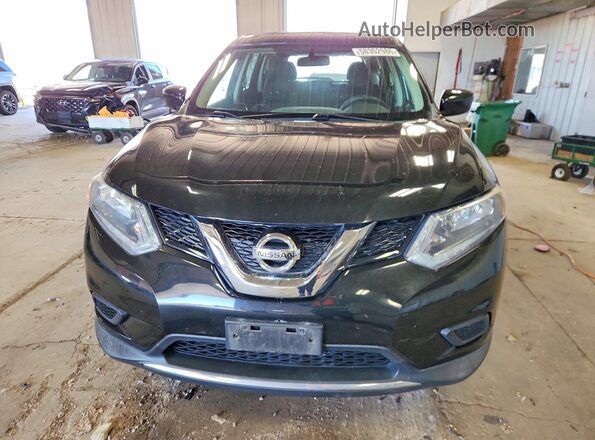 KNMAT2MV2GP658076 2016 NISSAN ROGUE Black Вид спереду