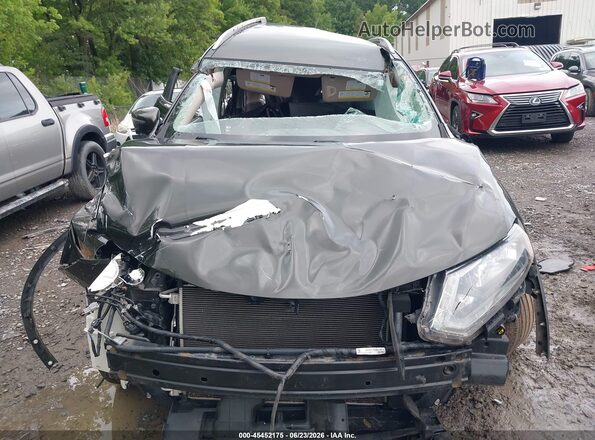 KNMAT2MV2GP709348 2016 NISSAN ROGUE Gray Widok deski rozdzielczej
