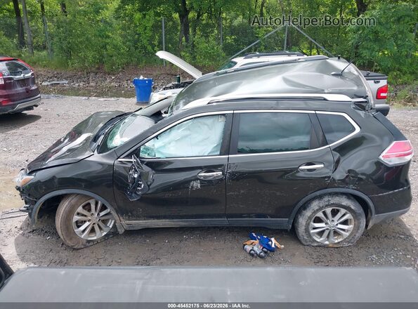 KNMAT2MV2GP709348 2016 NISSAN ROGUE Gray Widok wnętrza z tyłu