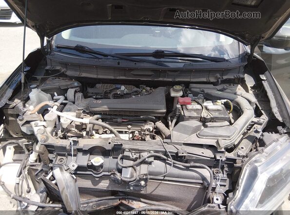 KNMAT2MV2GP715960 2016 NISSAN ROGUE Dark Brown Widok z tyłu