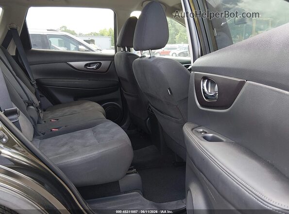 KNMAT2MV2GP715960 2016 NISSAN ROGUE Dark Brown Widok naklejki z numerem VIN