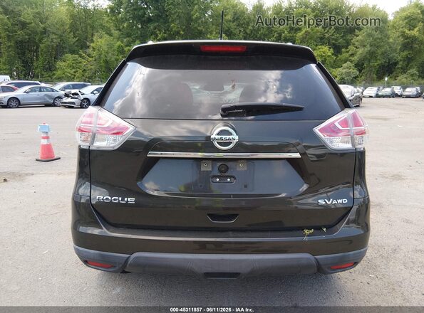 KNMAT2MV2GP715960 2016 NISSAN ROGUE Dark Brown 