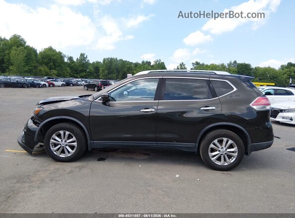 KNMAT2MV2GP715960 2016 NISSAN ROGUE Dark Brown 