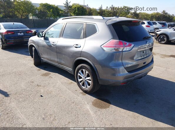KNMAT2MV2GP736209 2016 NISSAN ROGUE Серый Задняя левая четверть