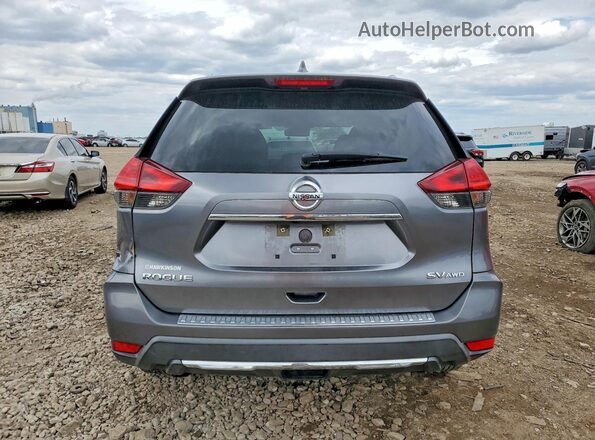 KNMAT2MV2HP548534 2017 NISSAN ROGUE Gray უკანა ხედი