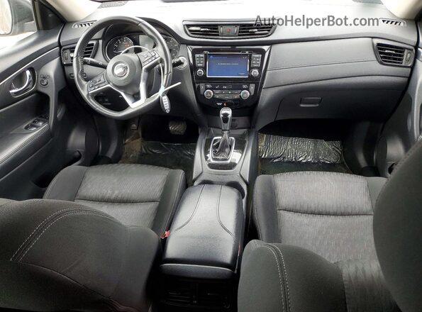 KNMAT2MV2HP548534 2017 NISSAN ROGUE Gray წინა პანელის ხედი
