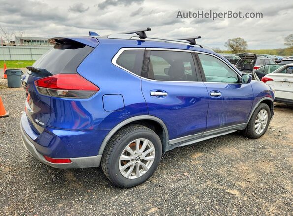KNMAT2MV2HP570744 2017 NISSAN ROGUE Blue Rear right