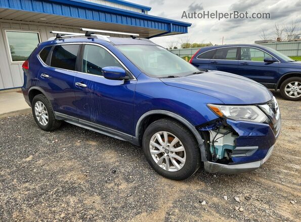 KNMAT2MV2HP570744 2017 NISSAN ROGUE Blue Front right