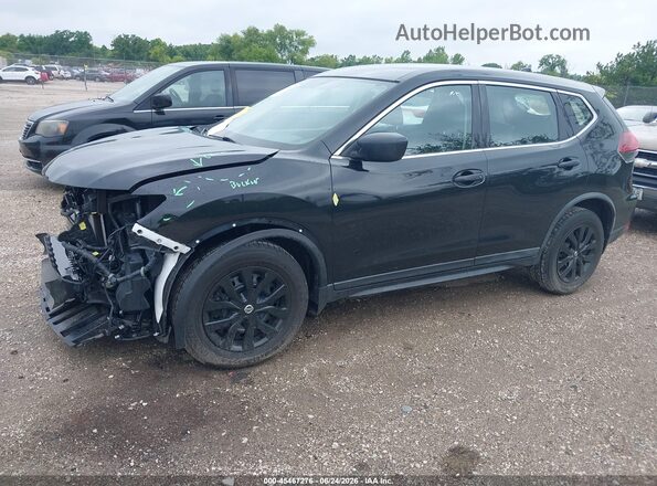 KNMAT2MV2JP502014 2018 NISSAN ROGUE Black Przód lewy