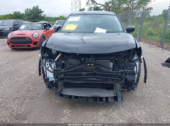 KNMAT2MV2JP502014 2018 NISSAN ROGUE Black Widok z przodu