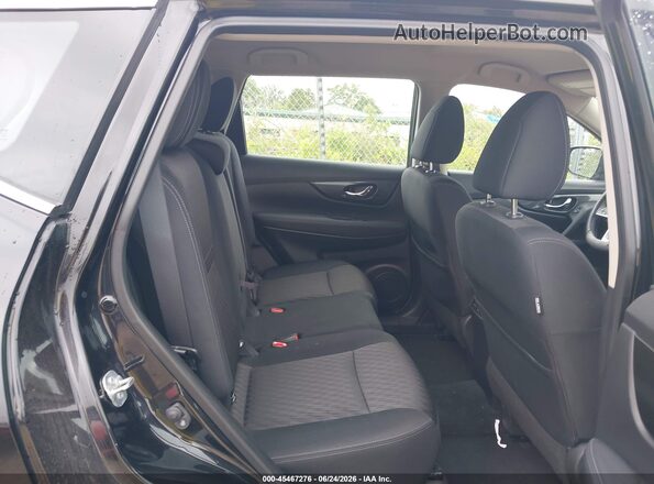 KNMAT2MV2JP502014 2018 NISSAN ROGUE Black Widok naklejki z numerem VIN
