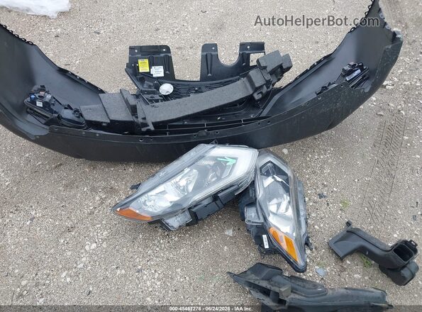 KNMAT2MV2JP502014 2018 NISSAN ROGUE Black Widok zestawu wskaźników